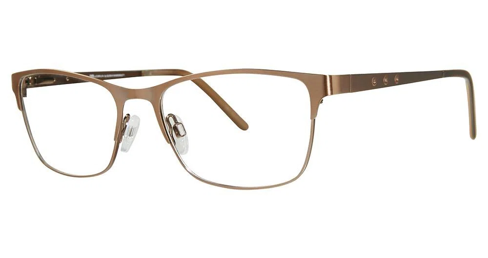 Gloria by Gloria Vanderbilt GbGV4057 Eyeglasses - Tan - view 3